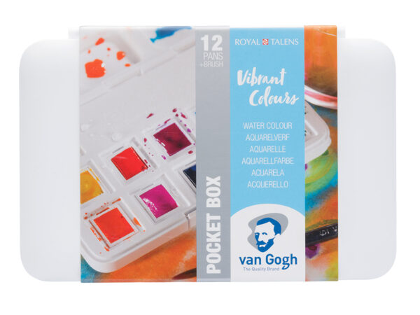 Van Gogh Akvarell Pocketbox – Vibrant colours