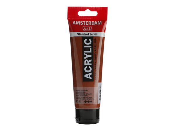 Amsterdam Standard 120ml–411 Burnt sienna